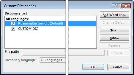 dictionary add on for word os x